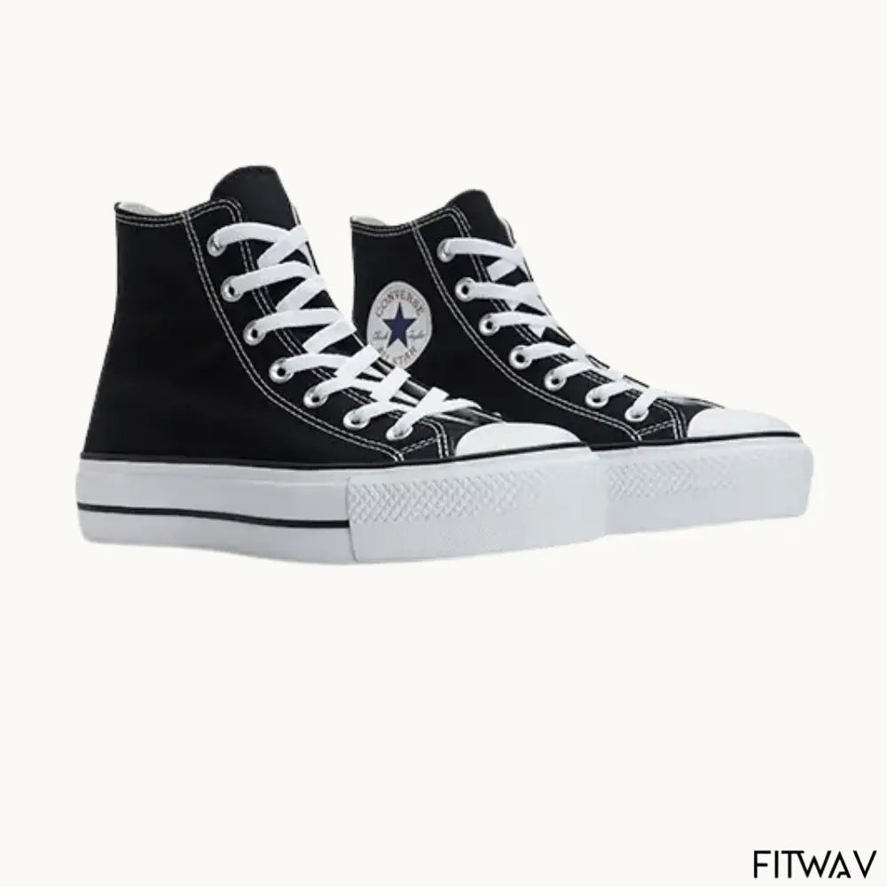 Tênis Chuck Taylor All Star Lift Plataforma Cano Baixo Preto