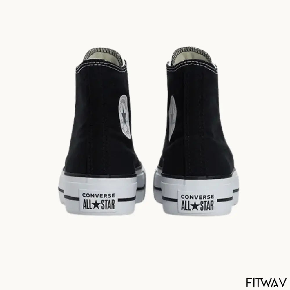 Tênis Chuck Taylor All Star Lift Plataforma Cano Baixo Preto
