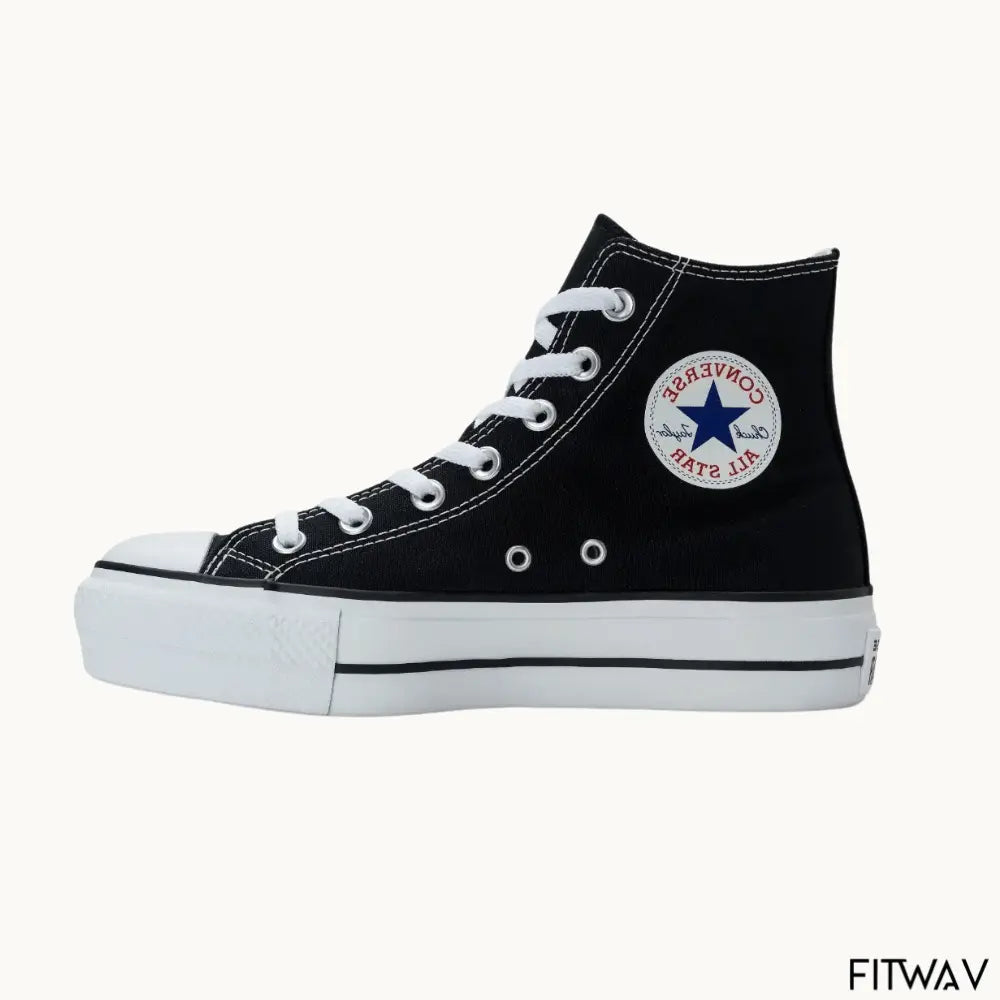 Tênis Chuck Taylor All Star Lift Plataforma Cano Baixo Preto